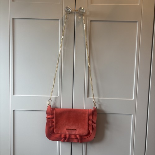 Womens orange suede - suede, karen