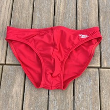 Speedo Men Red solar swim