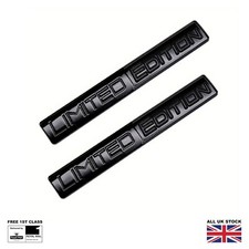 Limited Edition Wing Badges Fender Emblem  Gloss Black