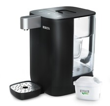 BRITA Cube Ambient & Hot Water Dispenser Black 4L & MAXTRA PRO Filter Cartridge