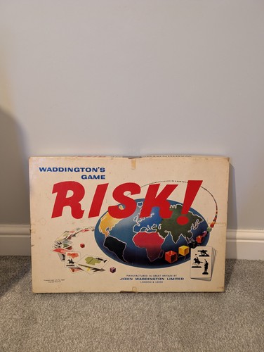 Risk board game vintage john - game,