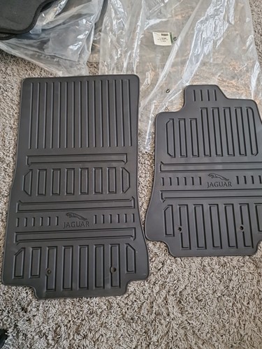 Jaguar front rubber mat set - xf,