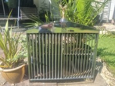Rolls Royce Grill, Flying Lady Gold Plated, Complete Grill
