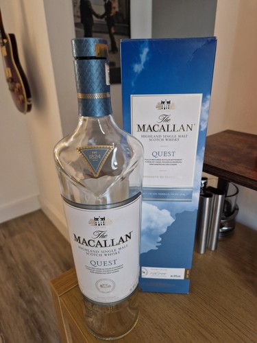 Macallan quest - (empty, bottle)