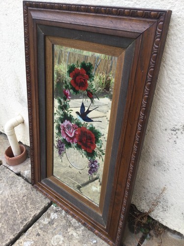 Victorian reverse painted - victorian, and