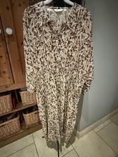 Toast Autumnal Shirt Dress, Size 12-16