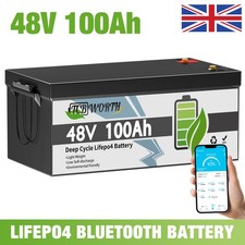 48V 100Ah LiFePO4 Lithium
