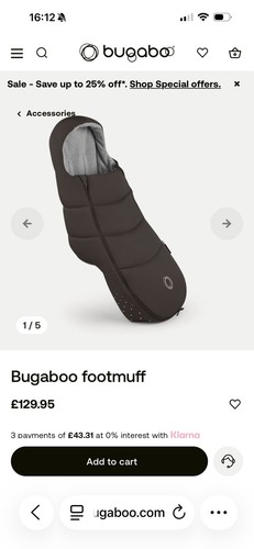 Bugaboo footmuff - bugaboo,