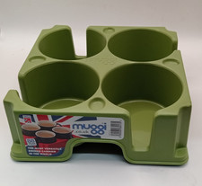 Muggi Green Mug Cup Glass