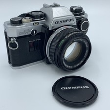FILM TESTED Olympus OM10 35mm SLR & f1.8 50mm lens, serviced, new light seals