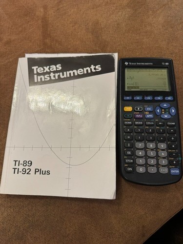 Graphic calculator by - ti-89,