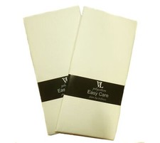 2 x Easycare Flat Cream Cotbed