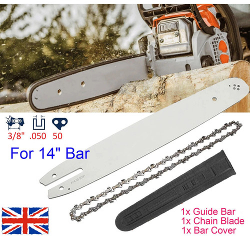 Chainsaw bar chain - bar,