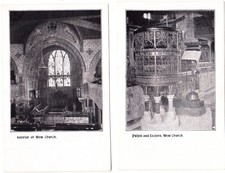 2 x  Shropshire postcards
