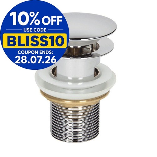 Bathroom basin clicker waste - bathroom,