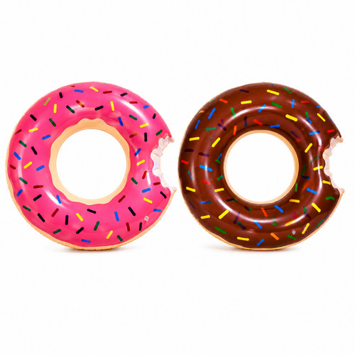 Inflatable donut swim rings - inflatable, 2