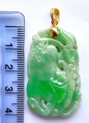 Natural green jade - natural,