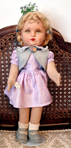 Dean cloth doll 1950s - dean,