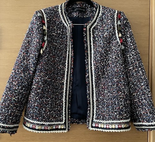 Zara ladies jacket size with - zara,