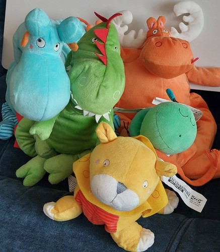 Bundle ikea plush - x5, toys