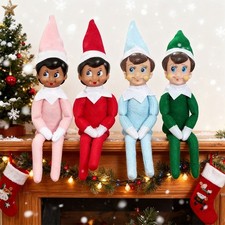 Christmas Gift 40CM Elf Long Leg Boys Girls- Christmas Tradition Doll New UK