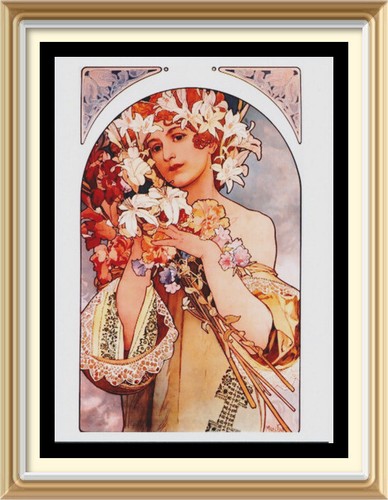 Art nouveau alphonse mucha - art,