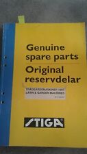 Genuine Spare Parts  Original Reservdelar Lawn & Garden Machines 1997