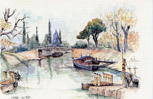 Vintage art postcard - vintage, robert