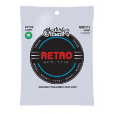 Martin RETRO Monel 12-String 10-47 Acoustic Guitar Strings