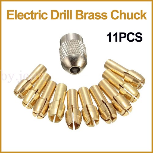 Brass drill chuck collet - 10, x