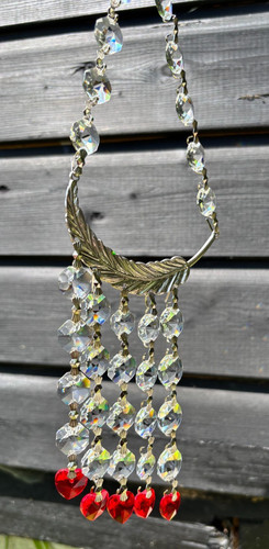 Suncatcher made with - with, vintage