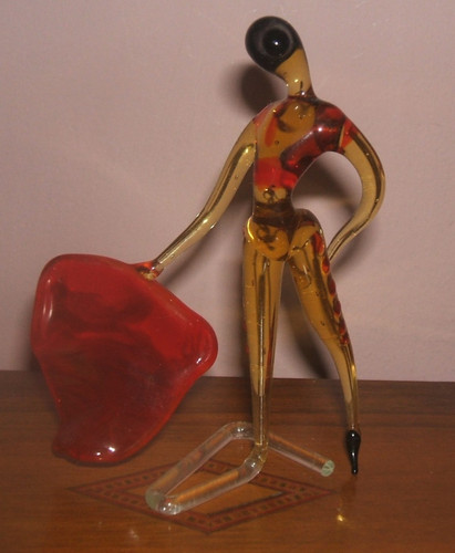 Vintage murano matador glass - vintage,