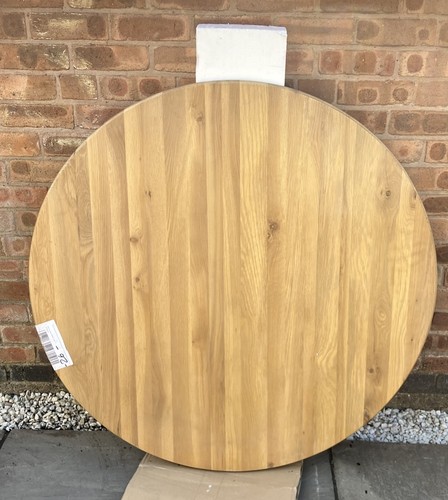 120cm solid oak round - 120cm, table