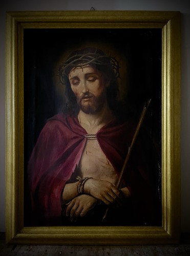 18th century antique oil - century,