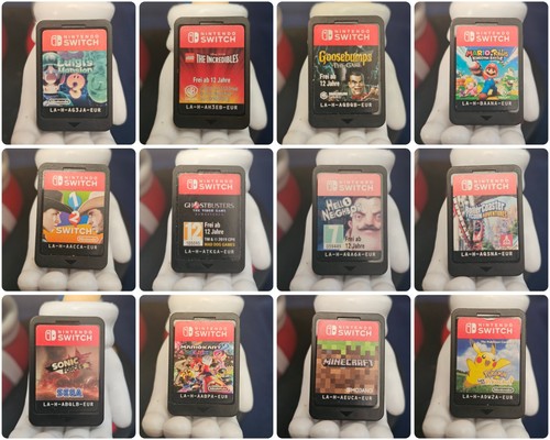 Nintendo switch games - nintendo, carts