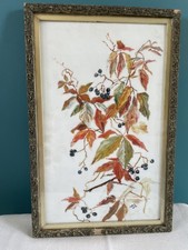 Antique Hand Painted Autumn