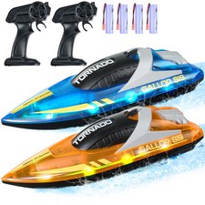 VEVOR 2 PCS RC Boat 2.4 GHz