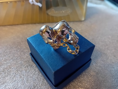 Men skull ring 925 sterling - men's,