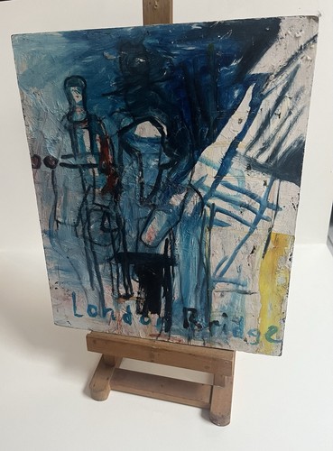 Abstract oil modernism - oil,
