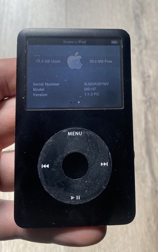 Apple ipod classic - classic, 6th