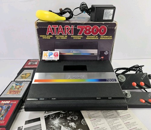 Atari 7800 with built - with, built-in