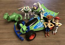 Disney PIXAR Toy Story 1:24 RC Buggy with Buzz & x4 PVC Figures Rex Woody Jessie