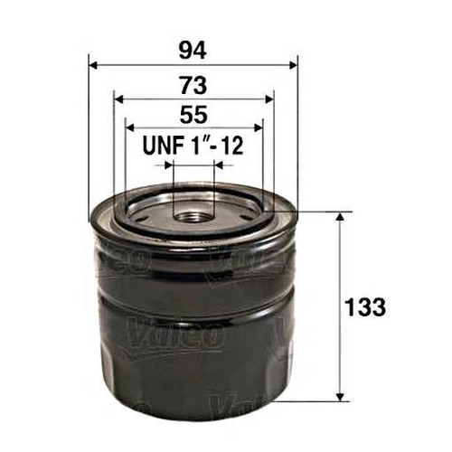 Oil filter valeo fits - valeo,