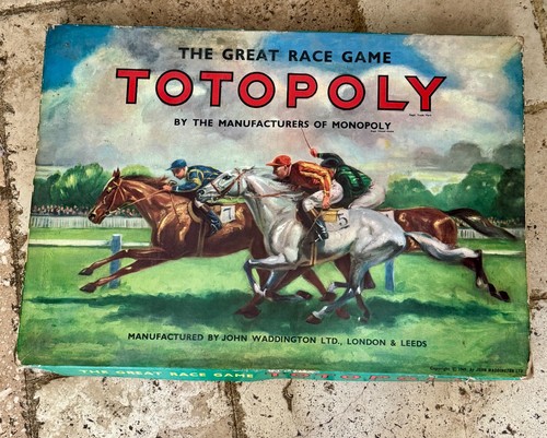 Totopoly vintage board game - totopoly,