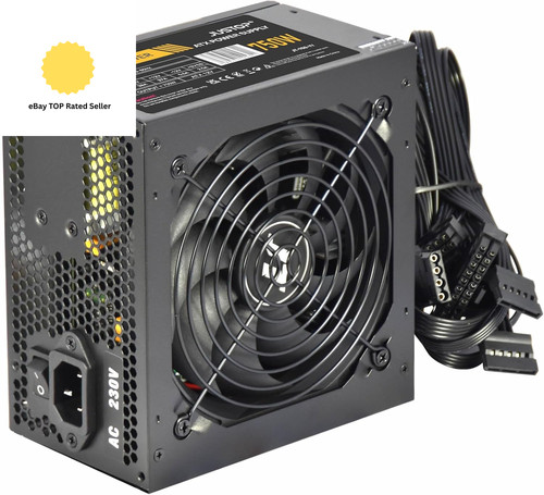 Black 750w psu - black,