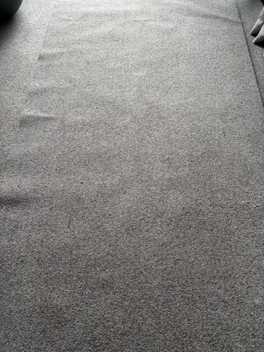 Grey flecked carpet - flecked, off