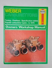 Weber Carburettors Owners Workshop Manual by Haynes, J. H.
