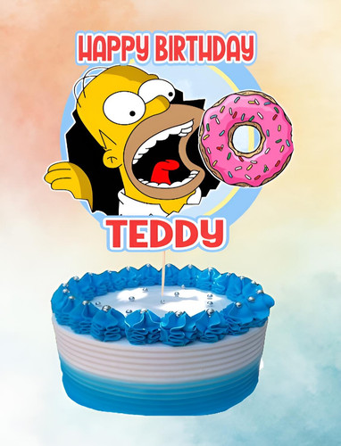 Personalised simpsons - personalised,