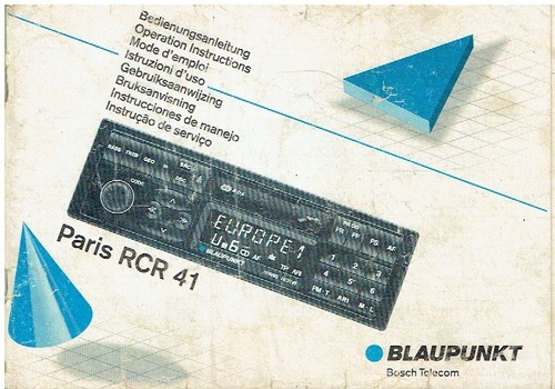 Blaupunkt paris rcr car - 41,