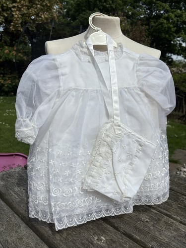 Vintage baby christening dress - vintage,